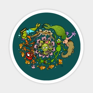 Octopus' Garden with the Muppets Magnet